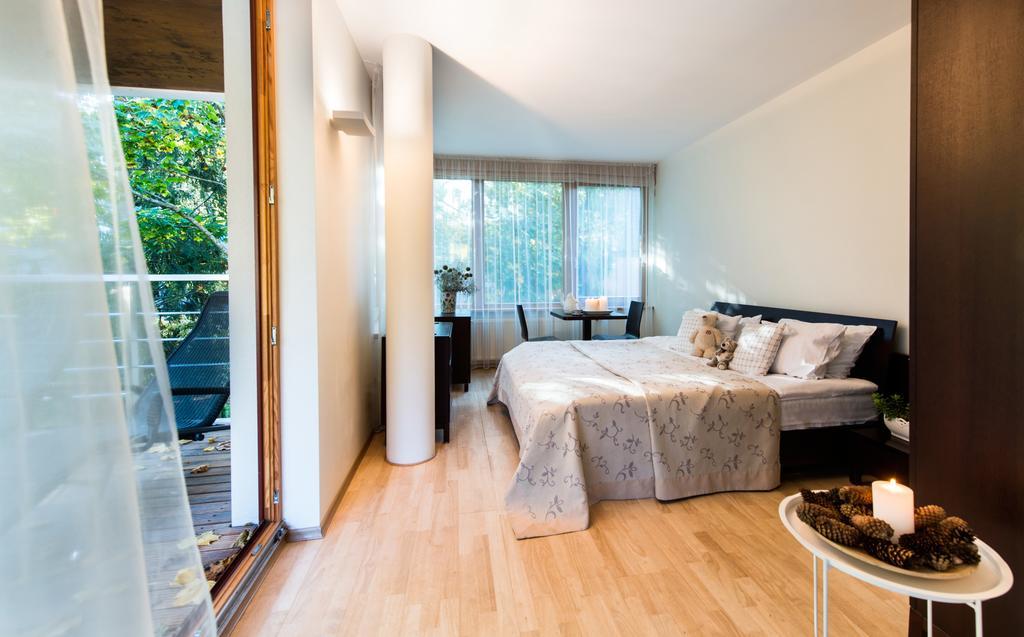 Apartamentai Tylios Pusys Palanga Zimmer foto